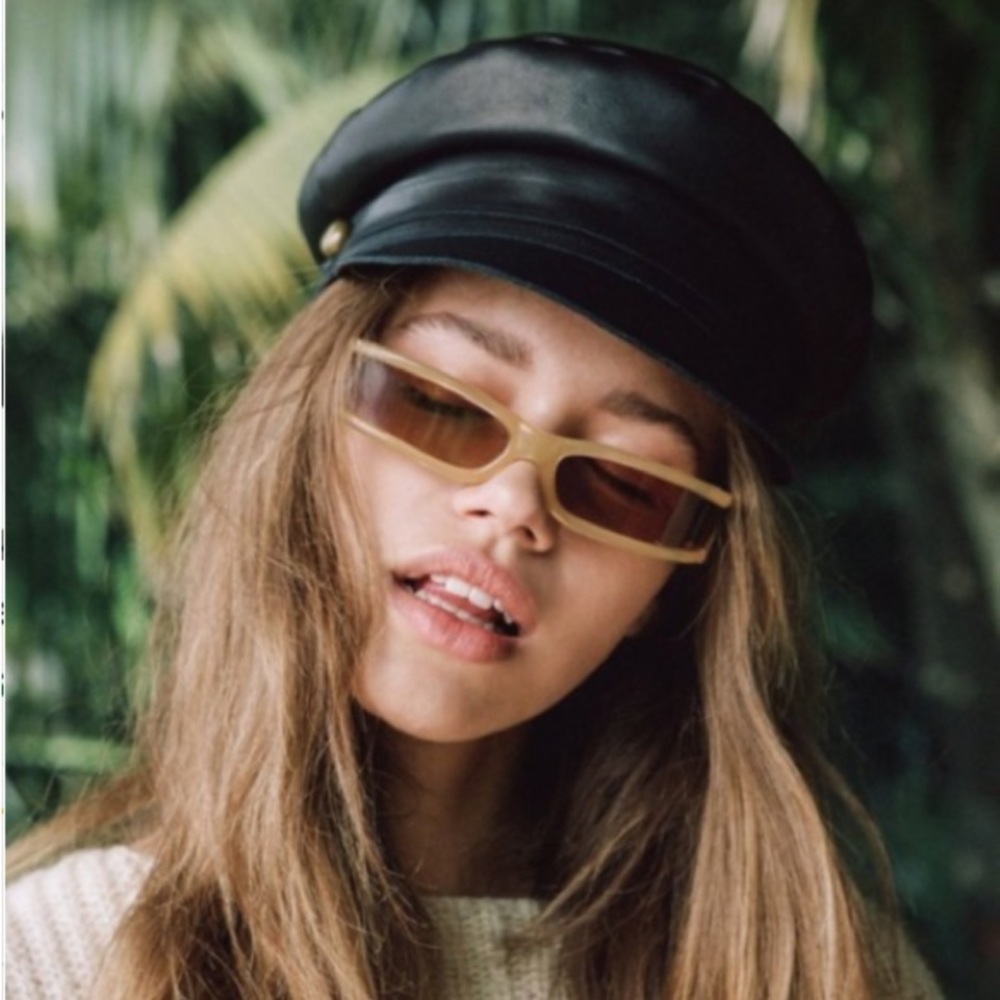 NEW! SIZES ADDED Lack of Color leather cap